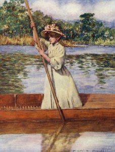 撑船 作者 Mortimer Ludington Menpes