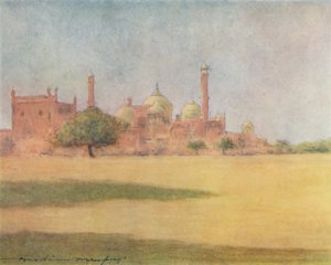 圣母清真寺（Jumna Masjid），1905年 作者 Mortimer Ludington Menpes