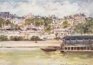 Pont Neuf附近的洗手间 作者 Mortimer Ludington Menpes