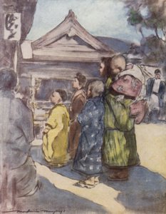 看着比赛 作者 Mortimer Ludington Menpes