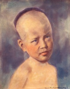 世界儿童：缅甸，一个婴儿（彩色印刷版） 作者 Mortimer Ludington Menpes