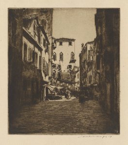 市场场景 作者 Mortimer Menpes