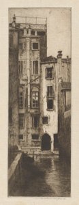 返回运河 作者 Mortimer Menpes