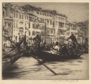 节日，威尼斯 作者 Mortimer Menpes