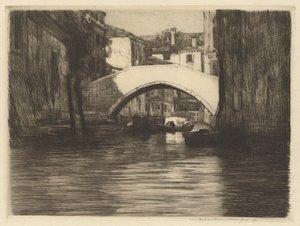 太阳之眼，威尼斯 作者 Mortimer Menpes