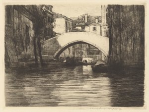 太阳之眼，威尼斯 作者 Mortimer Menpes