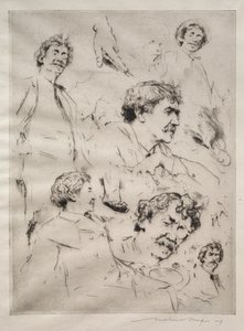 詹姆斯-麦克尼尔-惠斯勒 作者 Mortimer Menpes