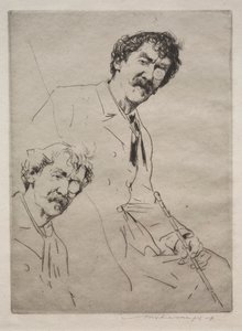 詹姆斯-麦克尼尔-惠斯勒 作者 Mortimer Menpes