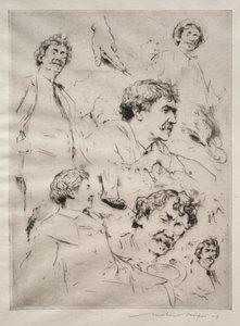 詹姆斯·麦克尼尔·惠斯勒。 作者 Mortimer Menpes