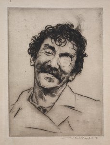 詹姆斯·麦克尼尔·惠斯勒。 作者 Mortimer Menpes