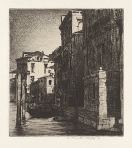 午后，威尼斯 作者 Mortimer Menpes