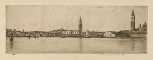 圣马可全景 作者 Mortimer Menpes