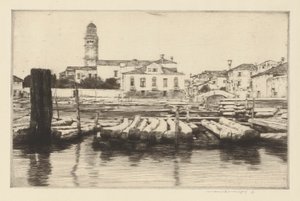 布伦塔林木海岸 作者 Mortimer Menpes