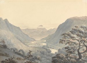 美丽的山谷和莫达赫河 (Merionethshire)