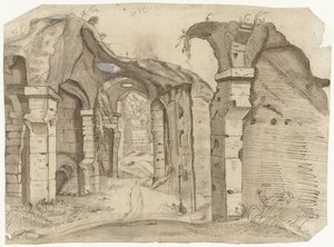 罗马斗兽场通道 作者 Moses ter Borch (人)