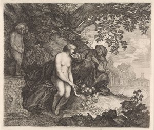 Vertumnus 试图引诱 Pomona 作者 马修斯·莫伊塞斯。范韦滕布鲁克