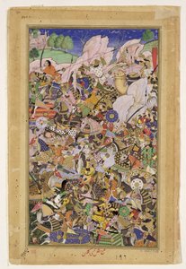 本迪战役，来自Akbarnama，1590年