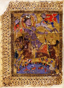 来自Kitab al-aghani《歌谣》的插图 作者 穆罕默德·伊本·阿比·塔利卜·巴德里