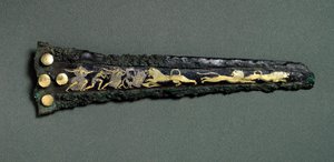 匕首（青铜、黄金和白银） 作者 Mycenaean