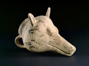 狐狸rhyton陶瓷 作者 迈锡尼人