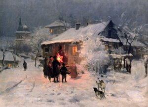 乌克兰的圣诞颂歌 作者 Mykola Kornylijowytsch Pymonenko