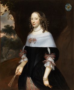 Margareta Riccen, 1658年。 作者 迈腾