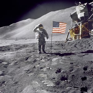 阿波罗15号--美国宇航局，1971年。 作者 NASA图片