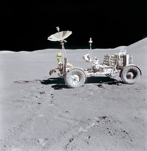 阿波罗15号--美国宇航局，1971年。 作者 NASA图片