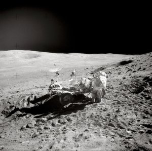 阿波罗16号--美国宇航局，1972年。 作者 NASA图片