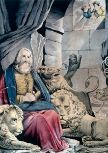 狮子坑中的但以理