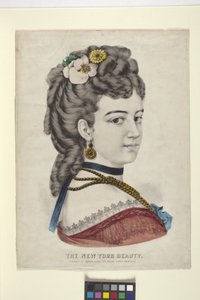 纽约美人/The Vignette（手绘石版画）