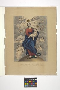 天使女王（手绘石版画）