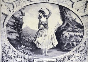 Currier＆Ives插图19世纪。高地投掷 作者 N. and Ives，JM库里尔