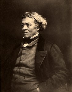 法国画家Jean Baptiste Camille Corot的画像 作者 纳达尔