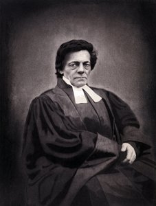 Portrait of Alphonse Monod, pastor of Swiss origin (1802-1856) 作者 纳达尔