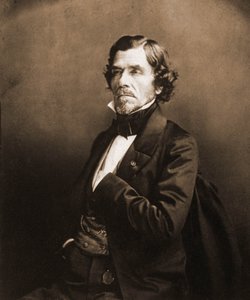 Portrait of Eugene Delacroix, painter 1798-1863 (photo) 作者 纳达尔