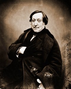 Portrait of Gioachino Rossini, composer 1792-1868 (photo) 作者 纳达尔