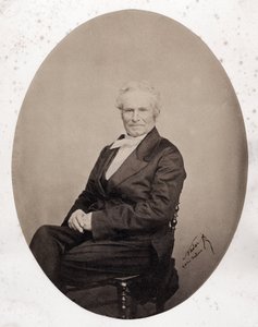 奥克塔夫-拉克鲁瓦（1827-1901）肖像，法国记者和诗人 作者 纳达尔