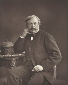 埃德蒙-德-龚古尔 法国作家和评论家，1822-1896年，约185376年。 作者 纳达尔