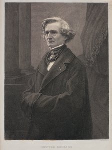 Hector Berlioz（1803-69）由Metzmacher雕刻 作者 纳达尔