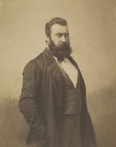 让-弗朗索瓦-米莱，1856-1858年。 作者 纳达尔