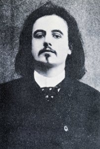 阿尔弗雷德·贾里（Alfred Jarry）的肖像，1896年 作者 纳达尔