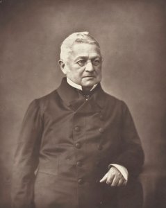梯也尔，约1870年。 作者 纳达尔