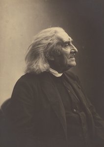 [李斯特] 作者 Nadar [Gaspard Félix Tournachon]