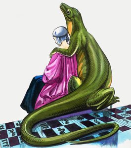仙女蜥蜴》，选自《多国童话 作者 纳迪尔·昆托