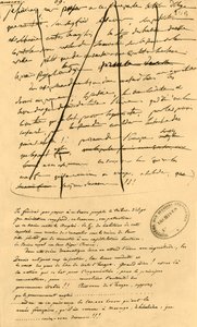 供列入《世界报》的粗略草稿，1801年4月16日，1921年。