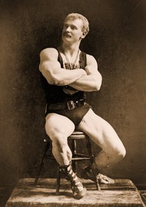 Eugen Sandow，古典古希腊罗马姿势，c.1893 作者 拿破仑·萨罗尼（Napoleon Sarony）