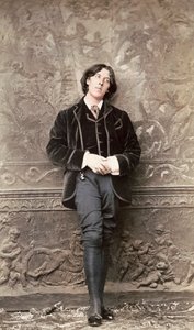 奥斯卡·王尔德，1880 年代初（照片）