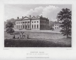 Denton Park, the Seat of Sir C H Ibbotson (engraving)