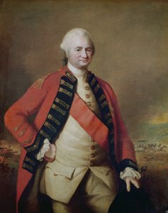 肖像罗伯特克莱夫（1725-1774）第一男爵克莱夫，1773年